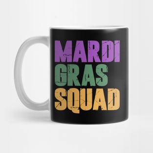 Mardi Gras Squad Mug